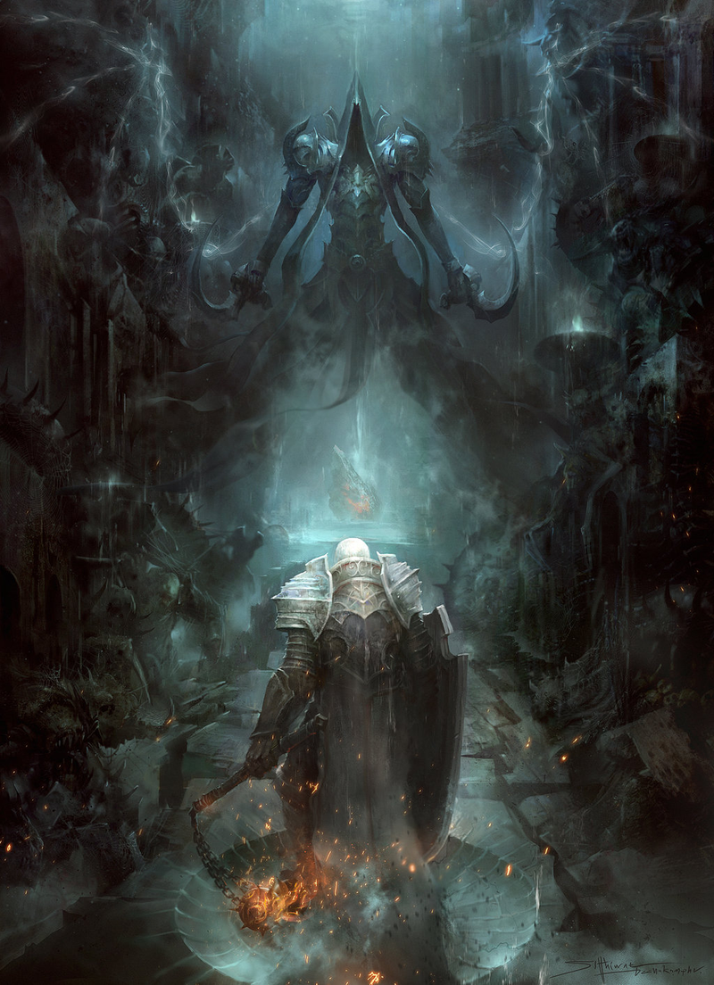 Illustration for article titled Here, Have Some Spectacular Diablo III Artwork